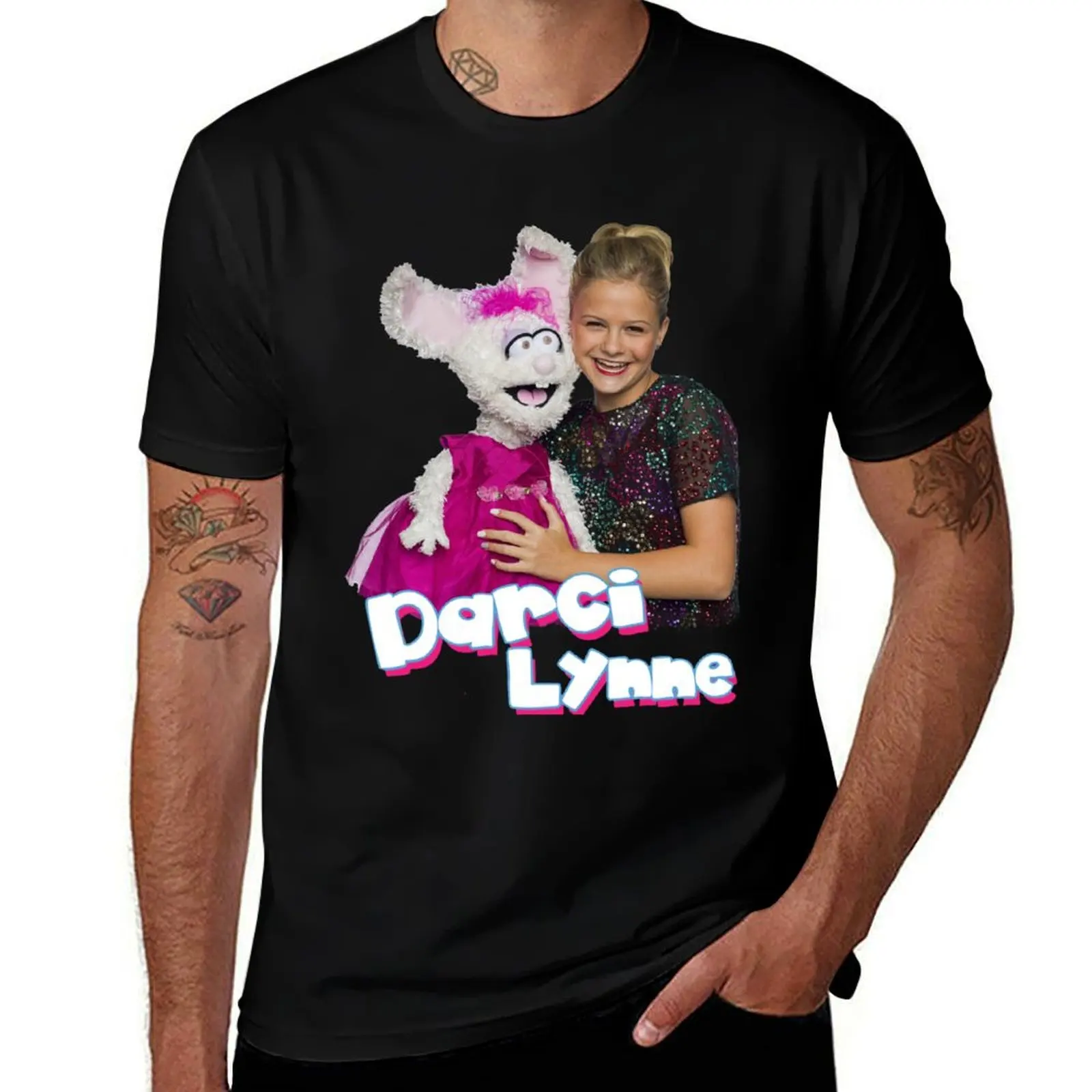 

Тонкая футболка Darci Lynne, мужская футболка, футболка с принтом, роскошные футболки, мужская рубашка на заказ