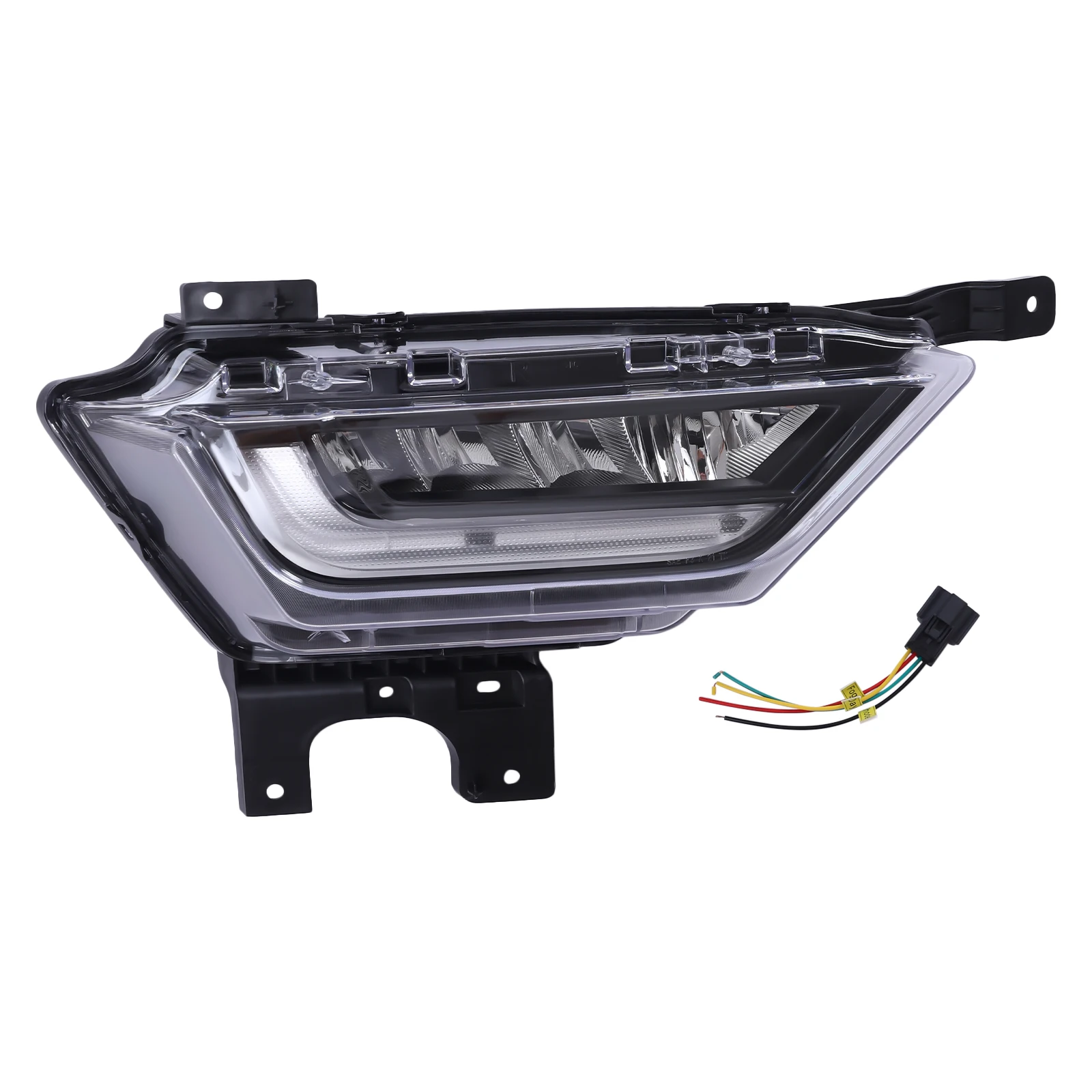 

RH Full LED Fog Daytime Light For 2021 2022 2023 Ford F-150 F150 Passenger Right Side Front Fog Lamp OEM ML3Z15200B ML3Z15200C