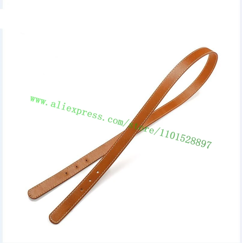 

Tan Brown Calfskin Bag Strap Shoulder Carry Belt Replacement For Designer Women Handbag Lady Bessace Purse 2cm Width 92cm Length