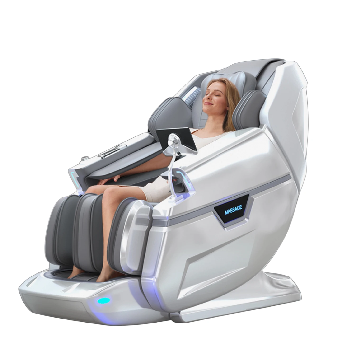 2026 Sonic Wave Massage Chair, AI Voice , Zero Gravity, Calf Kneading, 30 Massage Programs, Full Body Shiatsu Electric Recliner
