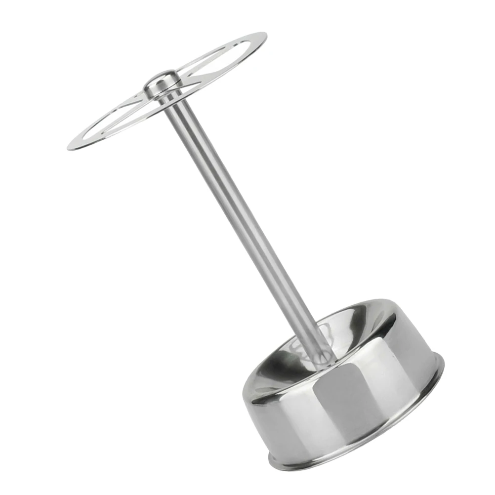 

Stainless Steel Toothbrush Organizer Pen Divided Stand Multi-Functional Compact Size Bathroom Countertop Easy Clean