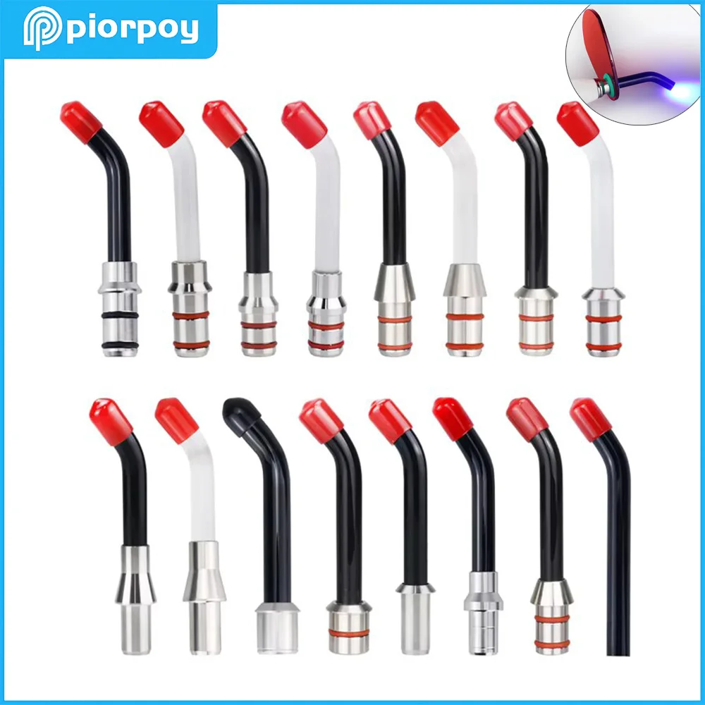 PIORPOY Dental Tool Universal Dental LED Curing Light Guide Tips For Dental Cure Lamp Optical Fiber Rod Tips Teeth Whitening