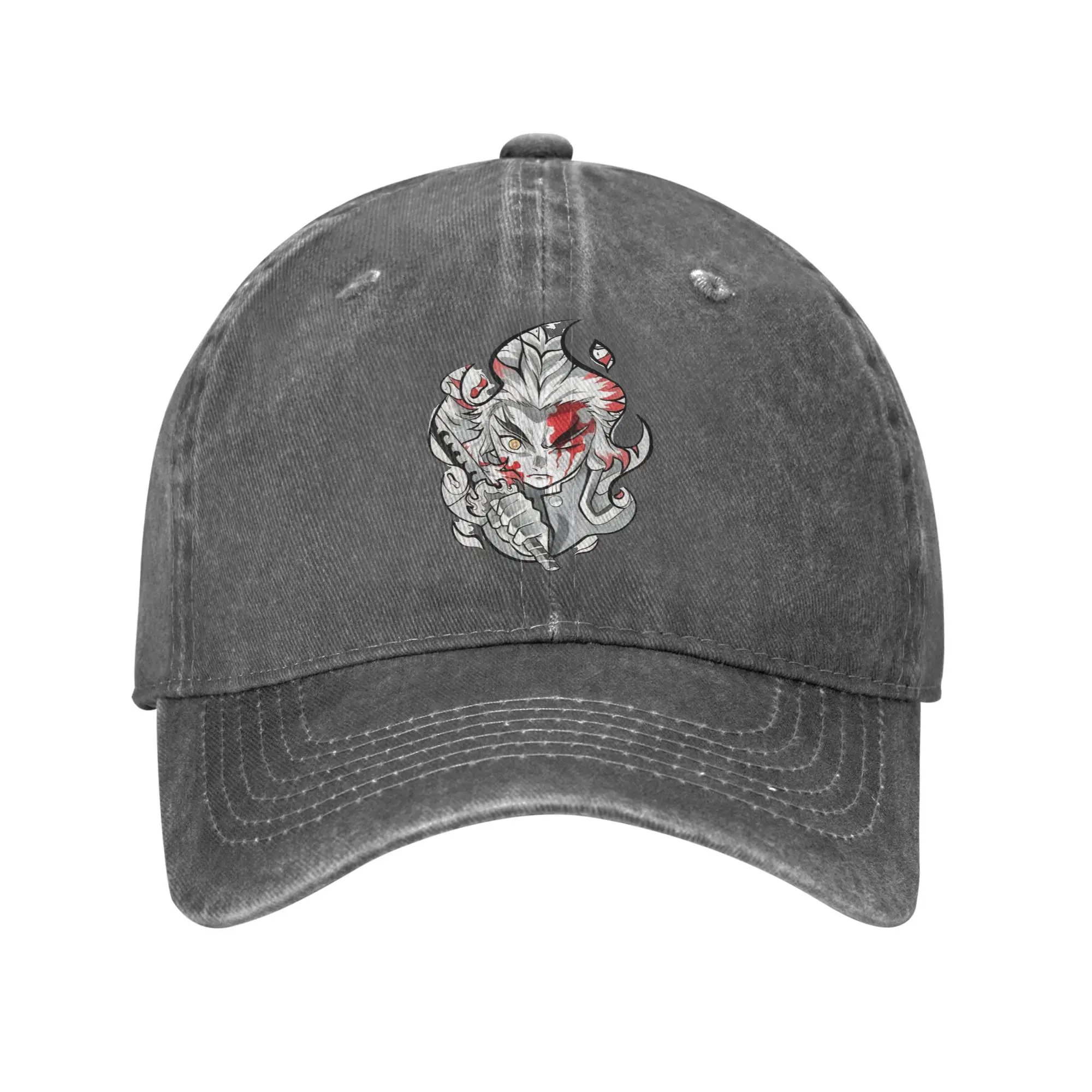 rengoku kyojuro Baseball Caps Schirmmütze Demon Slayer Sonnenschutzhüte für Herren