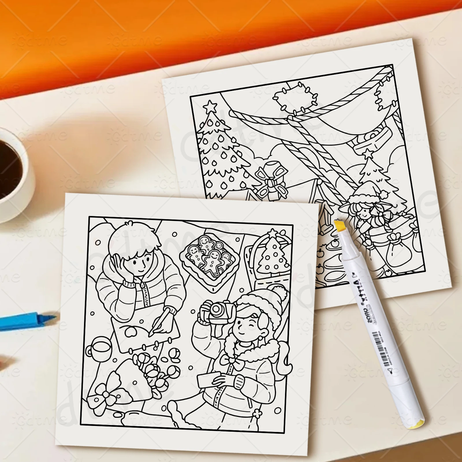 Libro para colorear cómodo y fácil con cita de Navidad, regalo educativo Montessori, libro de pintura con grafiti, juegos de dibujo, juguetes, regalo de Navidad