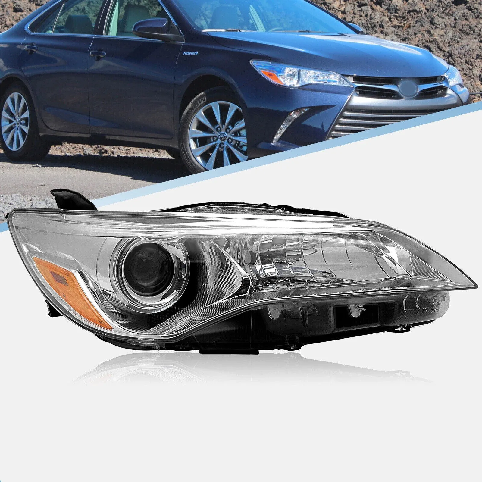 

For 2015-2017 Toyota Camry LE SE XLE XSE Headlight Passenger Side Right Headlamp