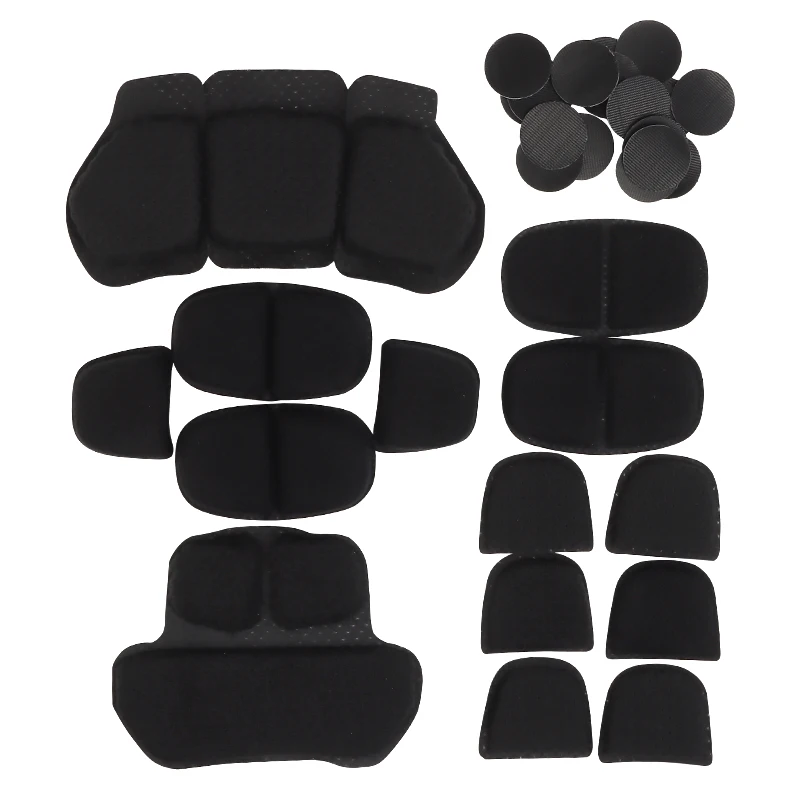 Tactical Helmet Lining Cotton Pad Kits Soft Breathable Protective Pad Memory Foam Pads M-LOCK Fast High Cut Helmet Gear