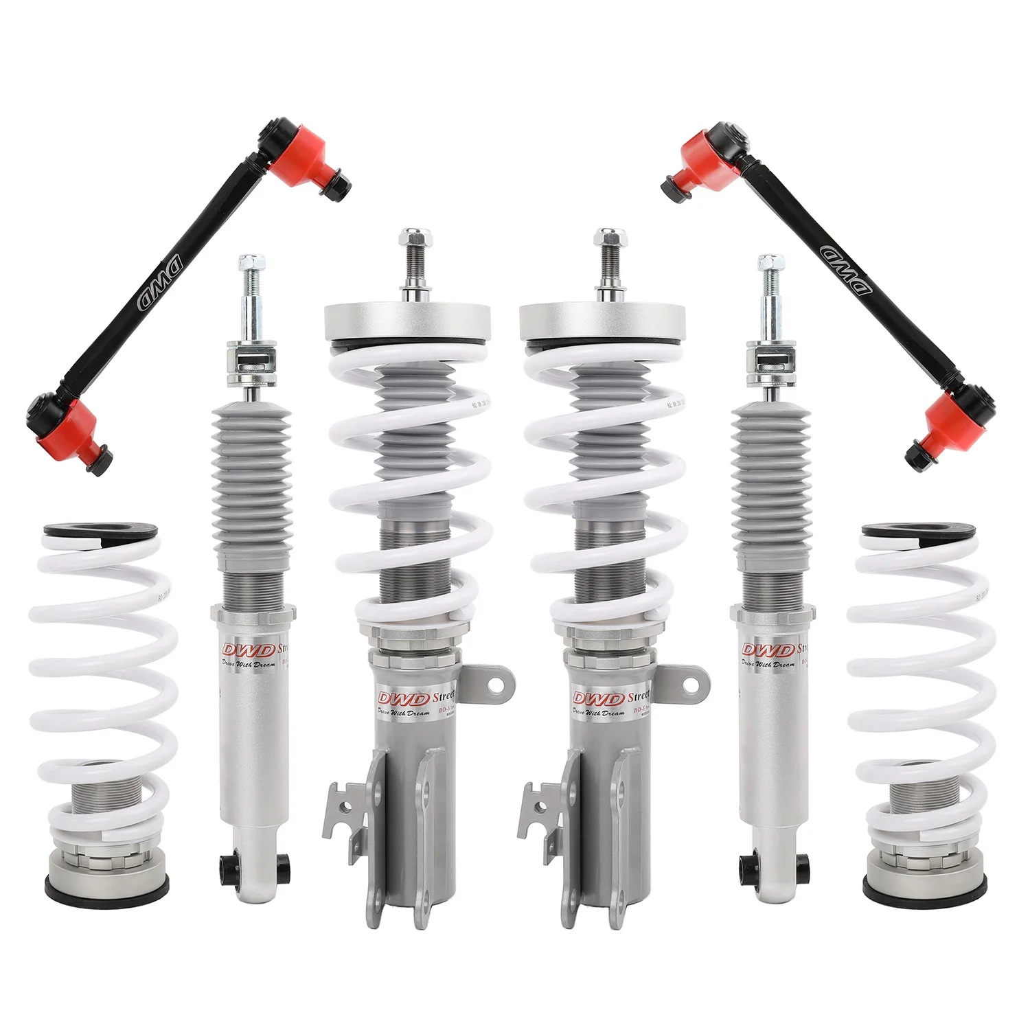 

32 Steps Adjustable Mono-tube Coilover Performance Shock Absorber for Racing To yota Avalon 5th Gen(China) XX50 19+ TYT015