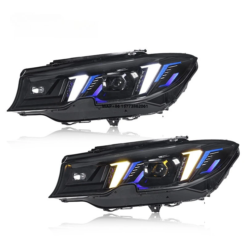 

1 Unit LED Headlights Car Accessories for Auto Lighting Systems 20-22 3 Series G20 Headlight Assembly Car Led Lights