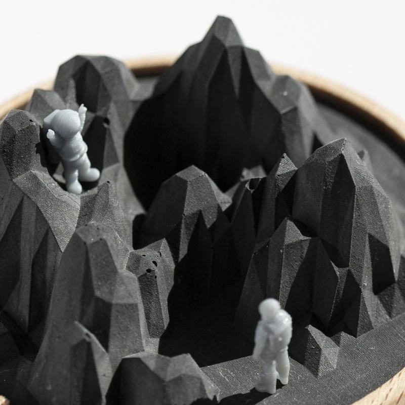 Mountain Diatomite Fragrances Diffuser Desk Bathroom Counter Table Ornament for Home Festive Ornament New Year