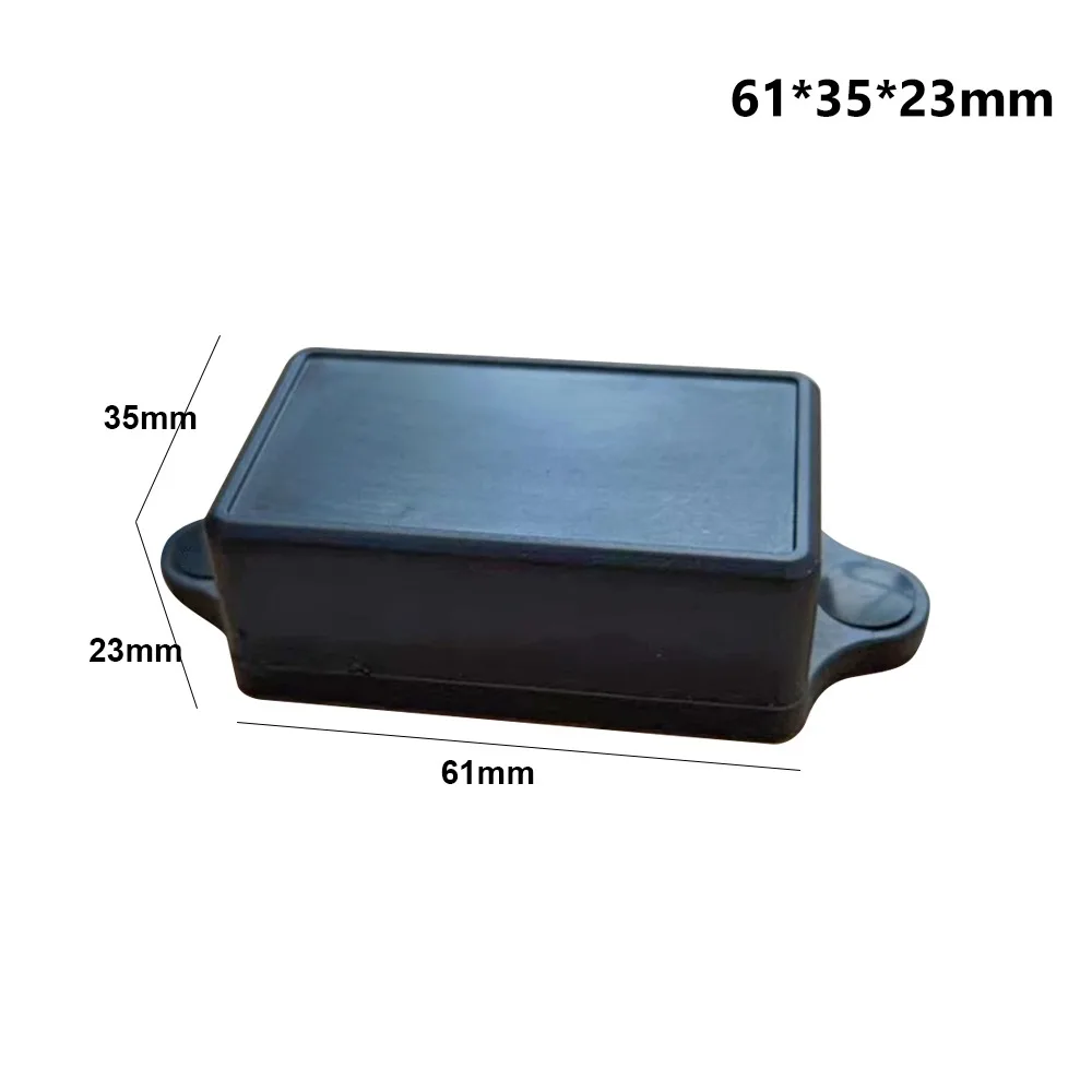 

Plastic DIY Housing Instrument Wall Mounted Black Junction Case Waterproof Switch Instrument Power Box Electric Supplies