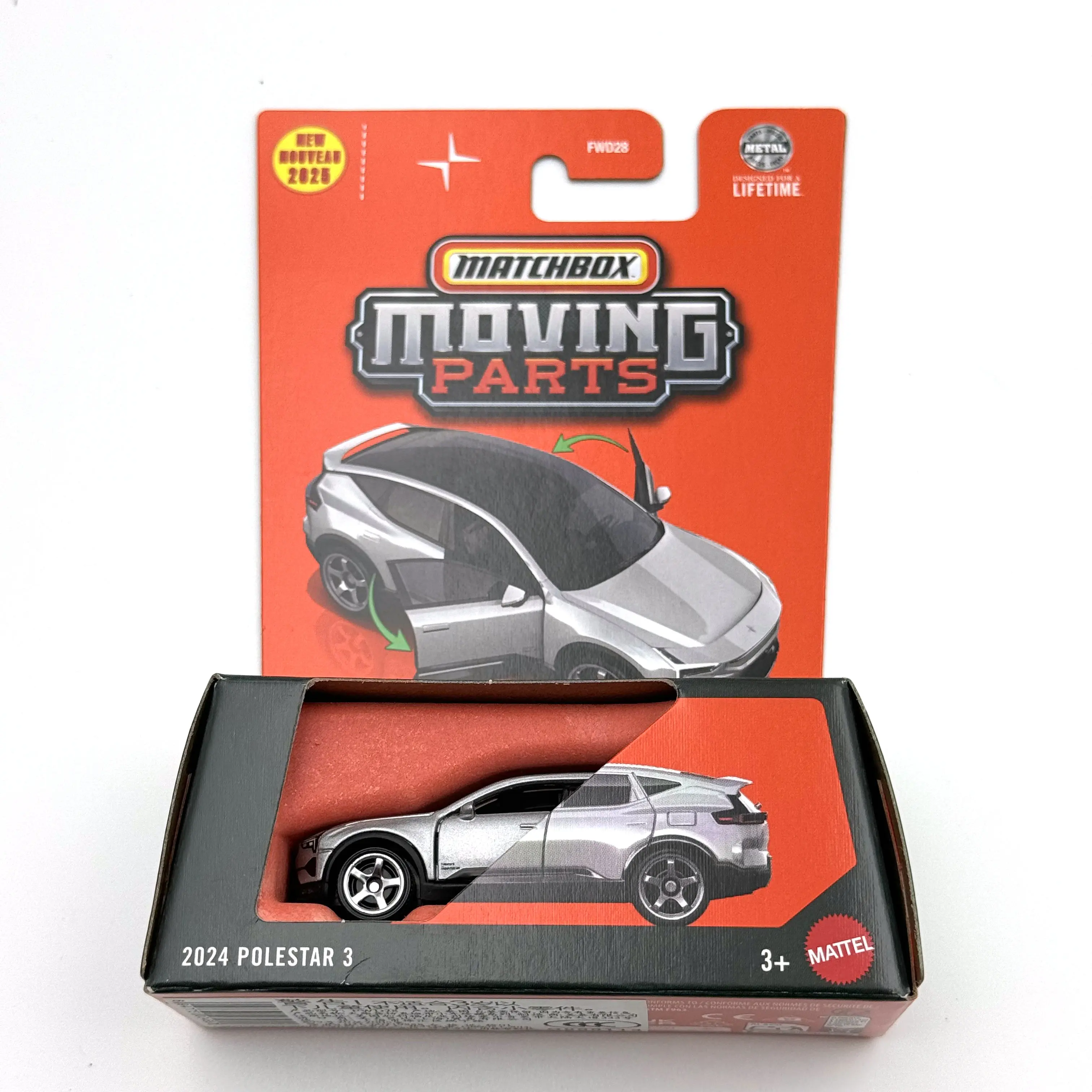 

Коллекция подвижной серии Matchbox 2025 года, коллекция литья под давлением 1/64, модель FWD28-9C0F