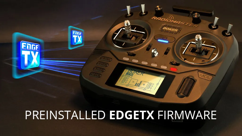 RadioMaster Boxer Funkfernsteuerung (M2) CC2500 / 4in1 / ELRS Dual-Band Dual 1W Gemini Xrossband ExpressLRS Sender – Detail 3
