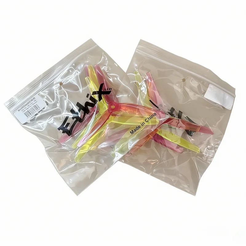 HQPROP Ethix P3.5 FPV Propellers 5.1 inch - 3-Blade Polycarbonate Props for Freestyle Drones (2CW+2CCW)