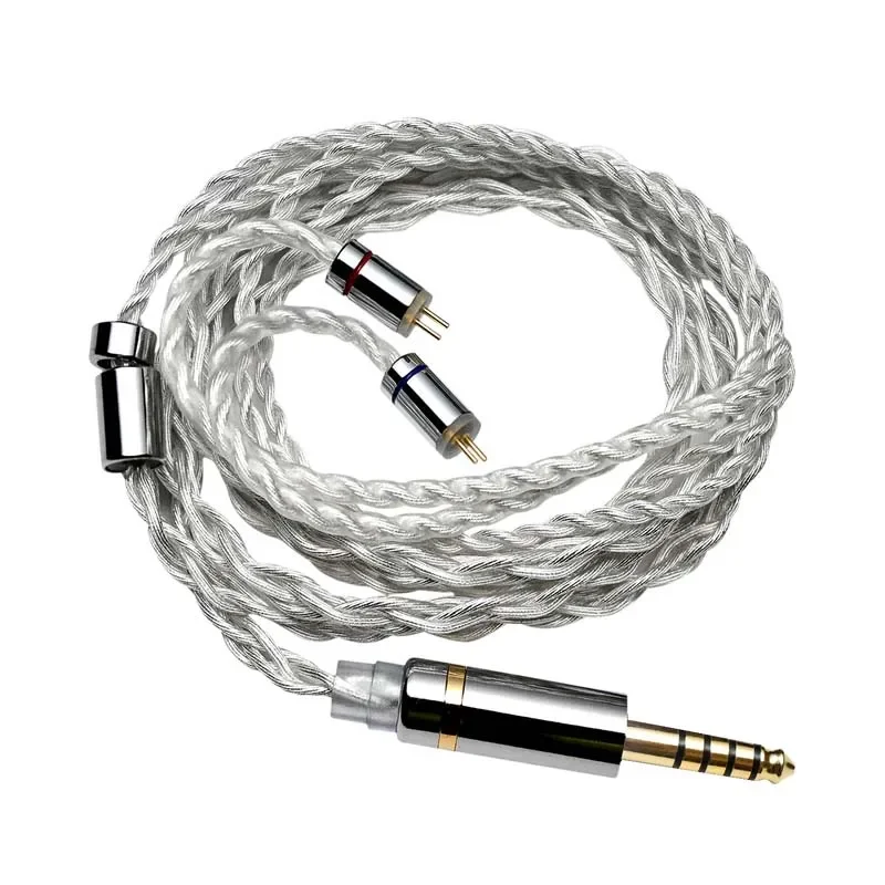Hidizs 0,78 mm 2-pins oortelefoonkabel 3,5 mm / 4,4 mm stekker voor MP145