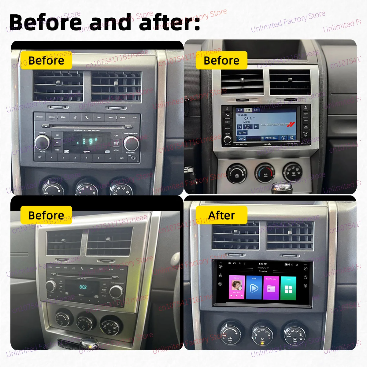 Android Radio 1 Din 7