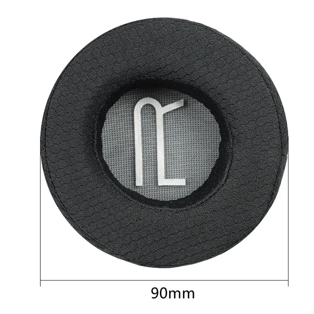 1 par de almohadillas de malla de espuma viscoelástica izquierda + derecha para auriculares Plantronics RIG 400