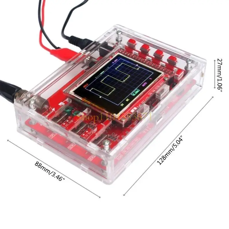 Best Seller Professional Digital Oscilloscope Module 2.4inch Color TFT LCD 200KHz AnalogBandwidth ARMCortexM3 Processor