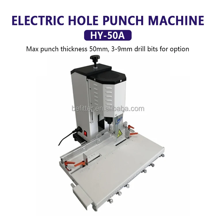 HY-50A Desktop Heavy Duty Elec - Paper Punch 3 Hole recension och pris