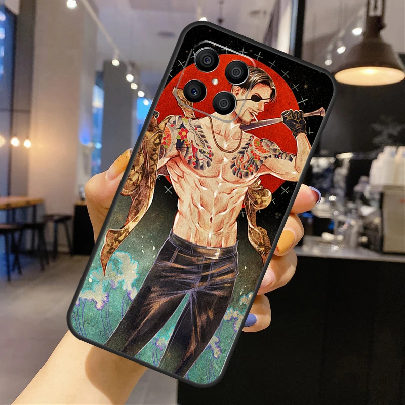 Japan Yakuza Phone Case For Huawei P50 P40 P30 P20 Lite Pro Nova 5T P Smart 2021 Honor X8 X7 X9 50 Case