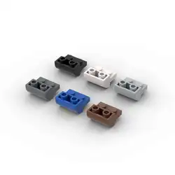 MOC 10PCS 1750 Slope Curved 2x2 Building Blocks Kit Inverted With 2 Recessed Studs Bricks Particle Toys Children Birthday Gifts