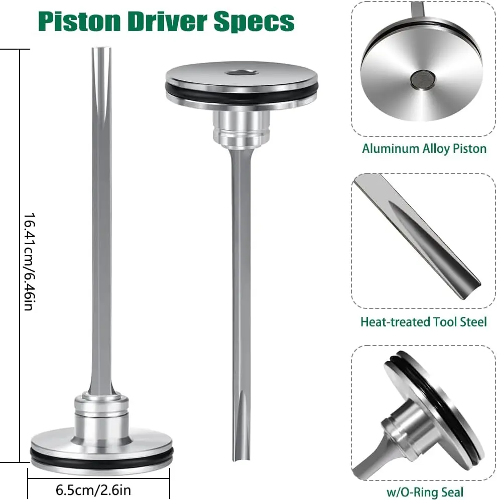 877323 Aftermarket Piston Driver For Hitachi NR83A5， Framing Nailer, Replacement Part 890385 for Metabo HPT NR83A5