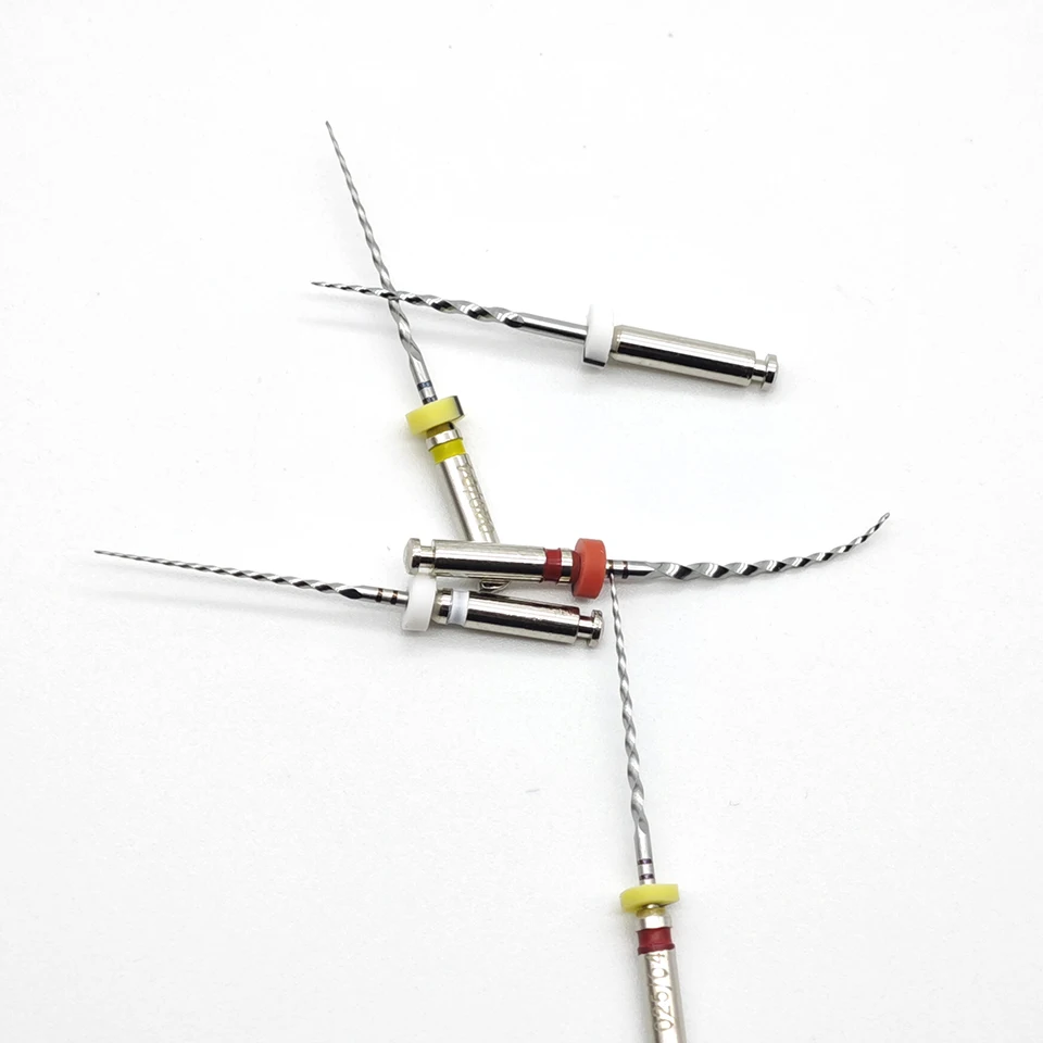 Dental Engine Driven NiTi Rotary Endodontic Files Continuous Rotation for Root Canal Shaping Cleaning and Preparation Treatment