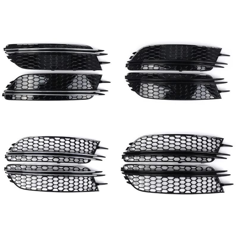 

Car Auto Bumper Lower Fog Light Grilles Grill Cover For C7 Sedan 2012-2015 Dropship