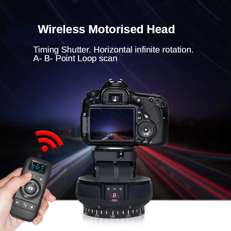 M-REMOTE YT-1200 Intelligent remote control electric Rotating head camera phone 360 degrees live with panoramic photographs