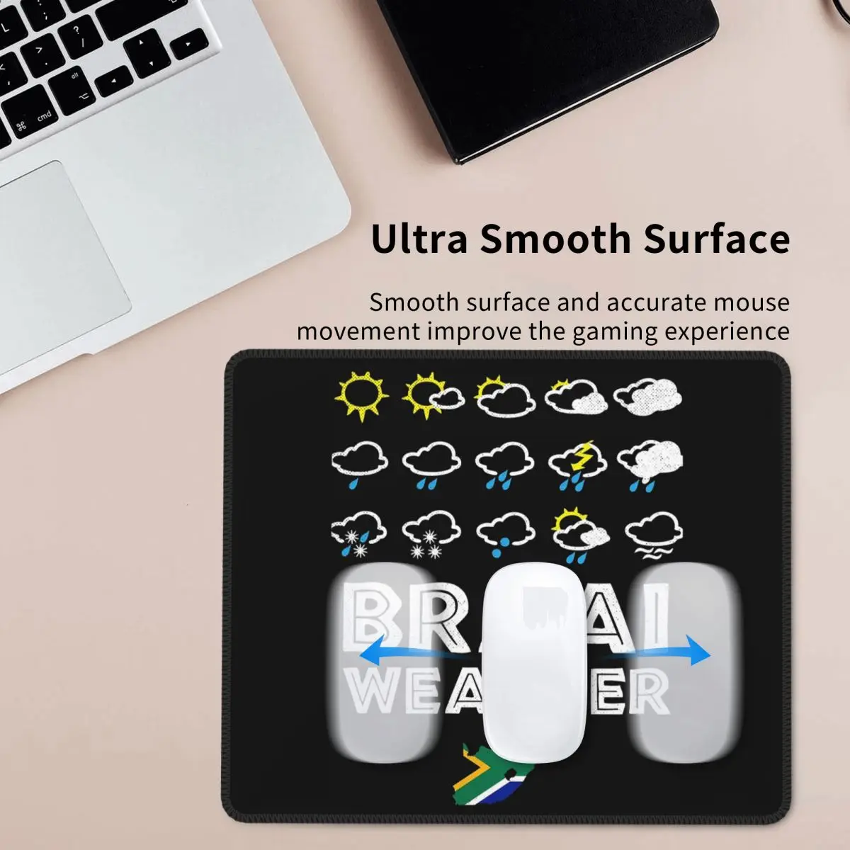 براي الطقس جنوب أفريقيا نمط ماوس الوسادة الكمبيوتر لوحة المفاتيح ماوس حصيرة ألعاب الكمبيوتر المحمول حصيرة مكتبية مكتب الملحقات الجدول الحصير