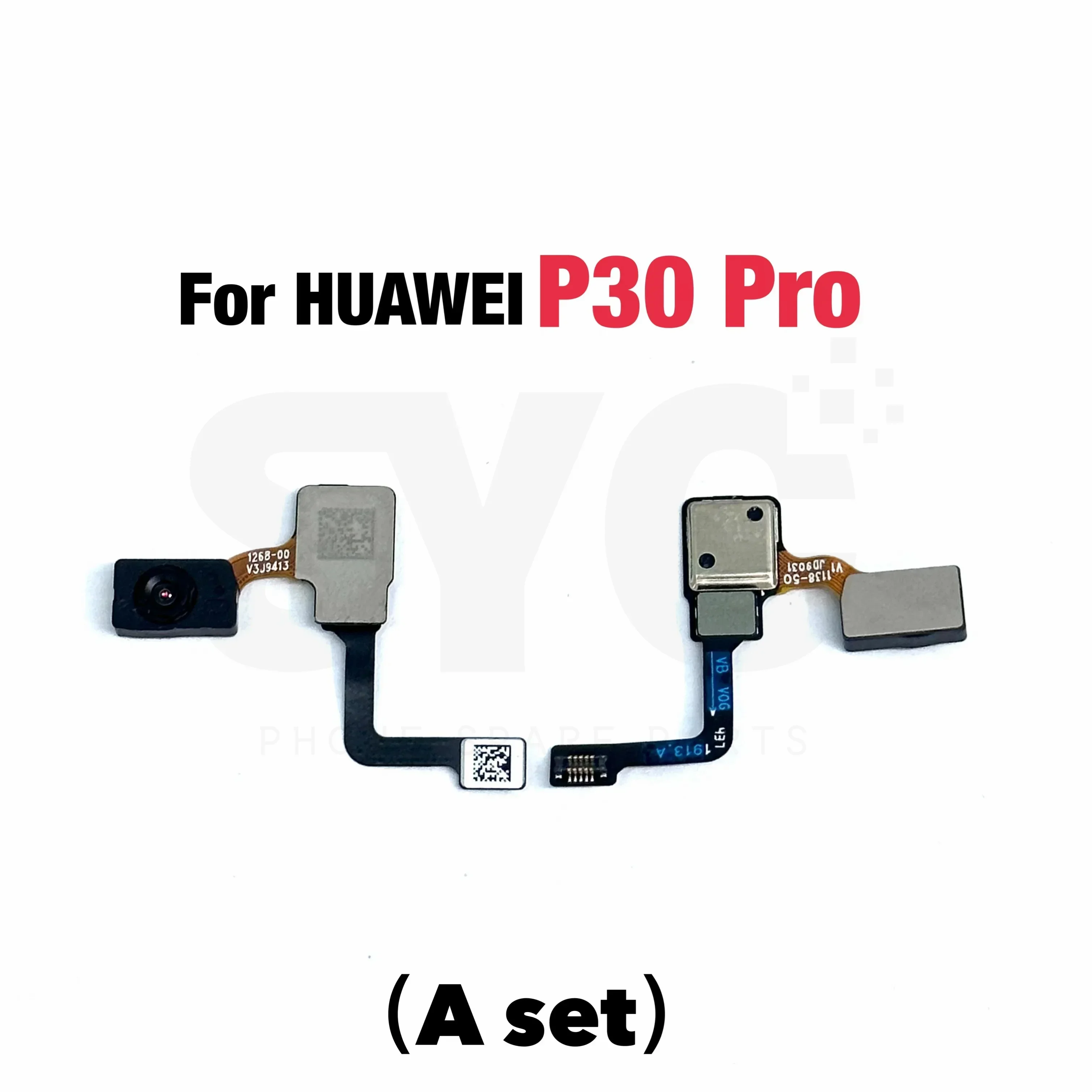 Original para huawei p30 pro sob a tela sensor de impressão digital conectar botão home touch id cabo flexível