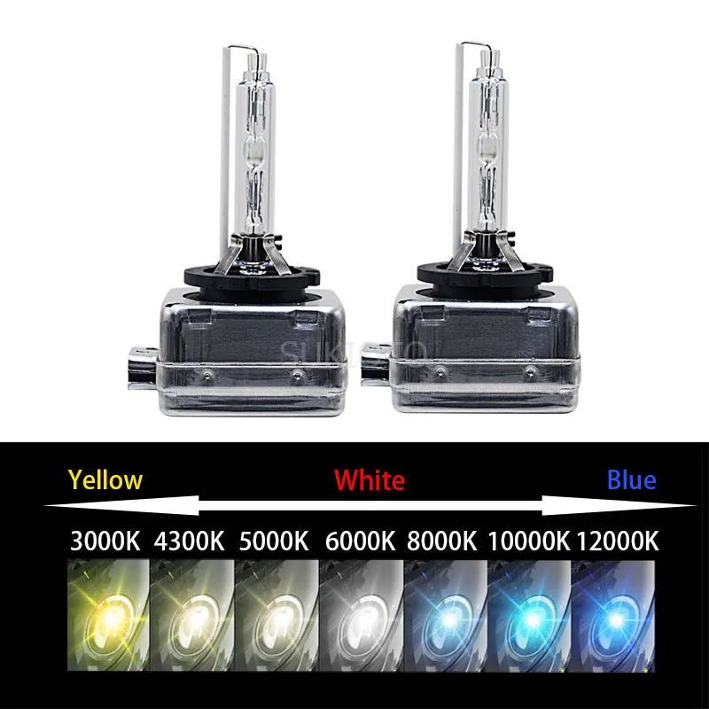 2PCS KYSQAIR Super Vision D1S D2S D3S D4S HID Xenon Headlight Bulb D1R D2R D3R D4R Car Headlamp Light 4300K 5000K 6000K 8000K