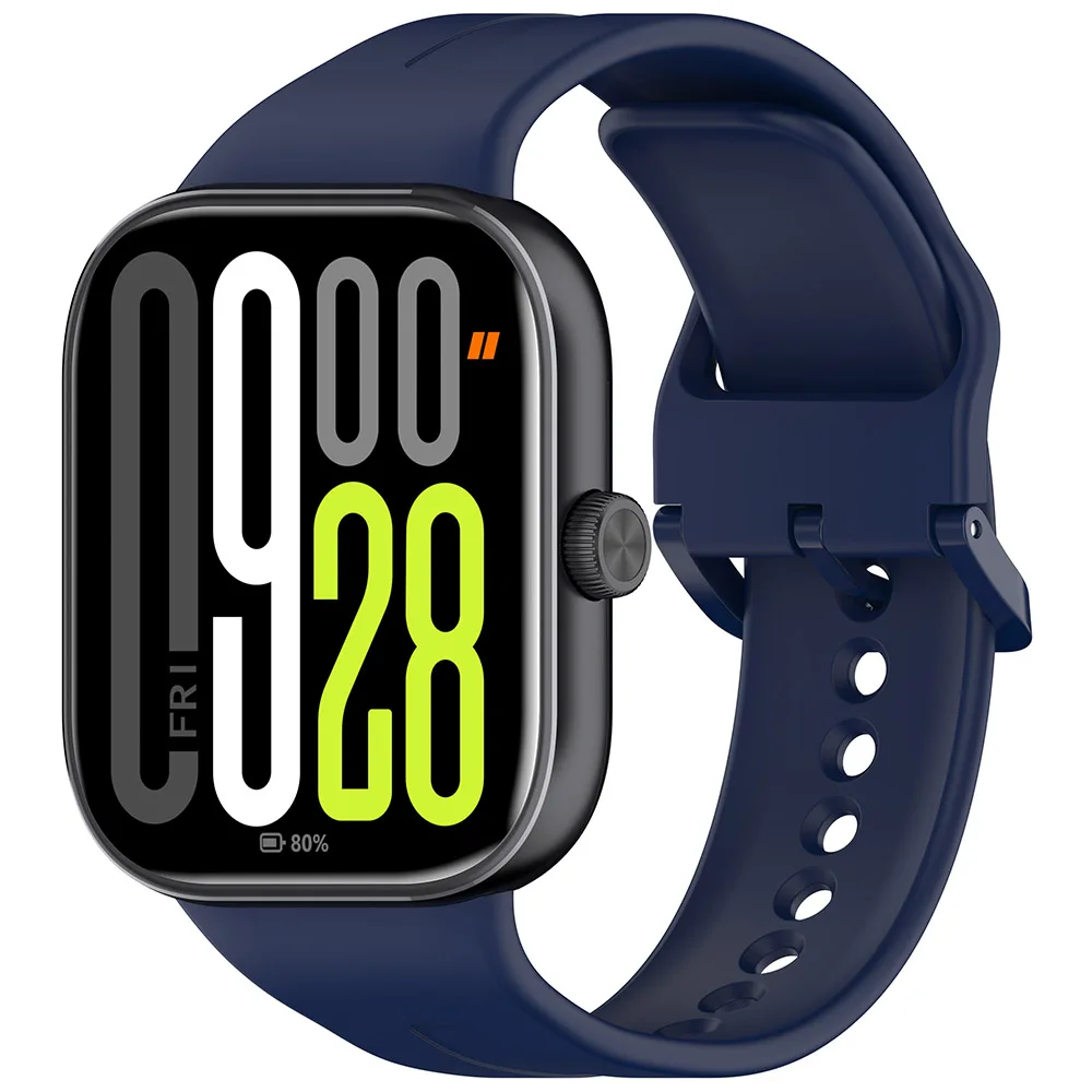 Silicone Bracelet Strap For Redmi Watch 5 Replacement Watch Band For Xiaomi Band 9 Pro image 2
