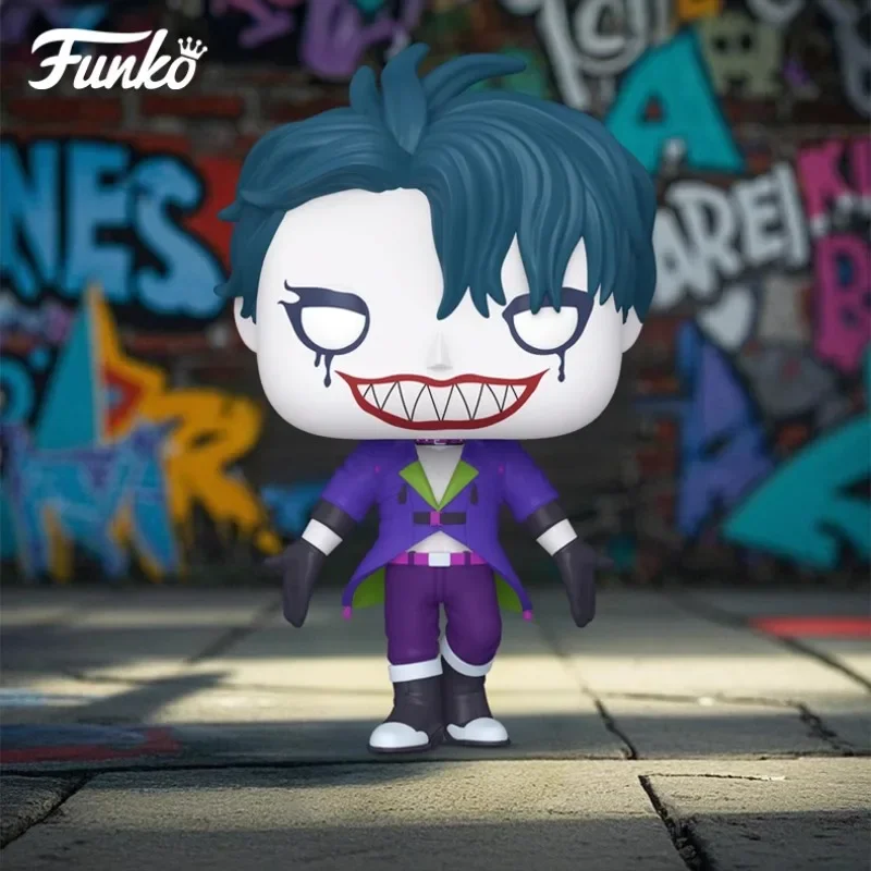 Funko POP الأصلي فرقة الانتحار أنيمي الشكل هارلي كوين جوكر ألعاب شخصيات الحركة للبنين بنات هدية تحصيل الحلي