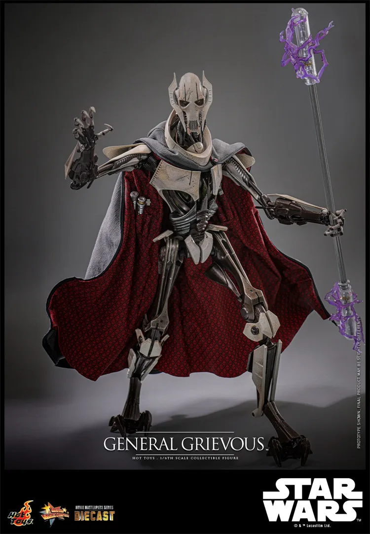 In Voorraad HotToys MMS760-D67 Star Wars General Grievous 1/6 Soldaat Figuur Animatie Action Figure Speelgoed Gift Model Collectie