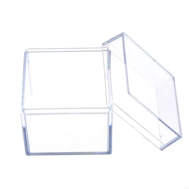 T3LC 12pcs Clear Candy Box Treat Gift Boxes Container Organization Organizers for Wedding Birthday Party Guest Favor Gift