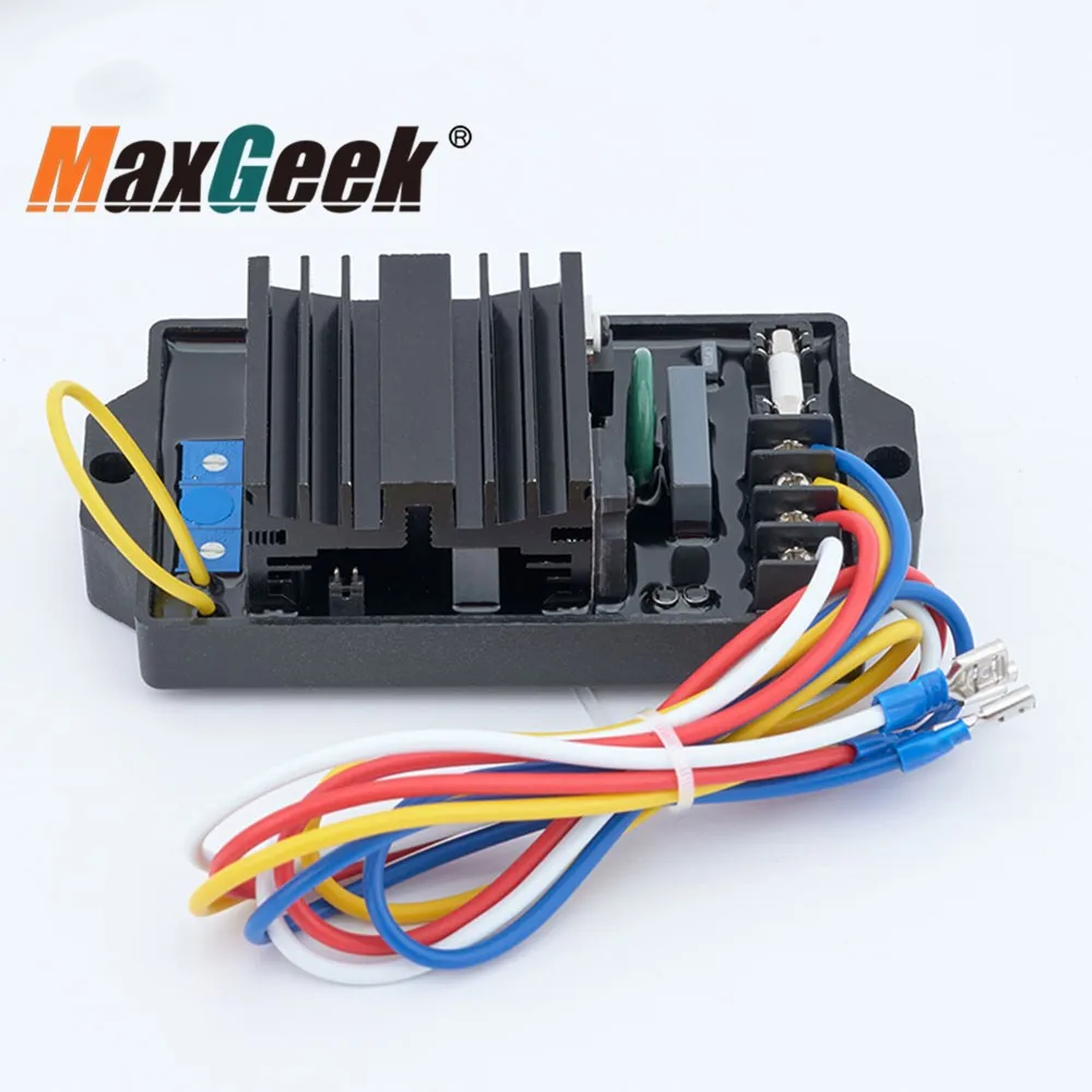 

Maxgeek AVR-20 GB-20A AVR, автоматический регулятор напряжения, бесщеточный модуль управления возбужденным генератором, стабилизатор дизельного генератора, Par