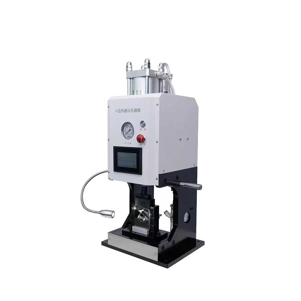 13T  Professional Hydraulic Terminal Crimping Machine Ensuring Reliability and Consistency with Six Independent Crimping Zones