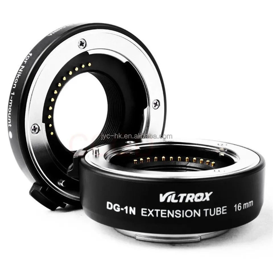 2026 New Viltrox DG-1N Auto Focus Macro Extension Tube 10mm+16mm Adapter for Camera Nikon 1 J1 J2 J3 V1 PH