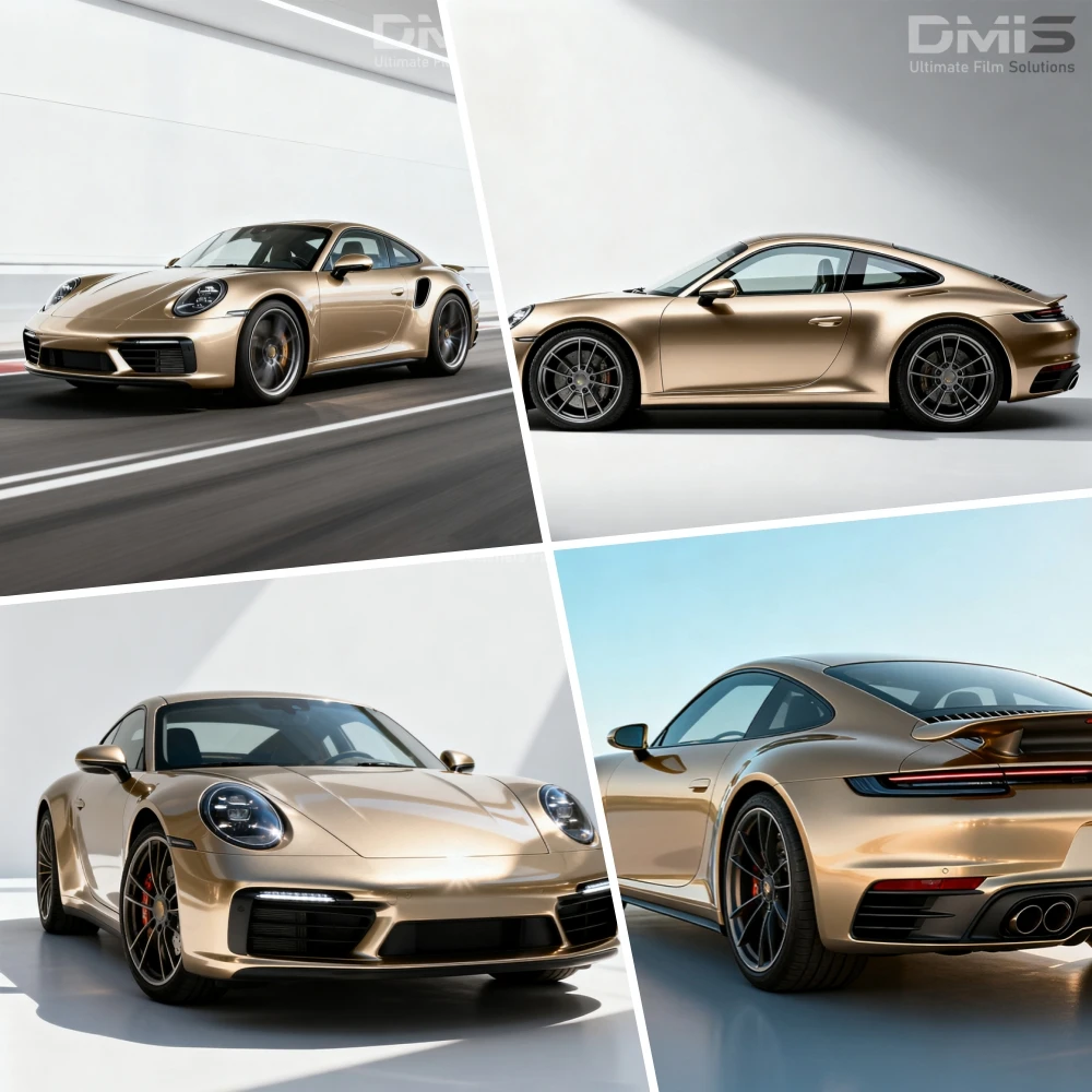 Elektro Optische Metallic Paars Blauw Auto Vinyl Wrap Voertuig Wraps Auto Wrapping Film