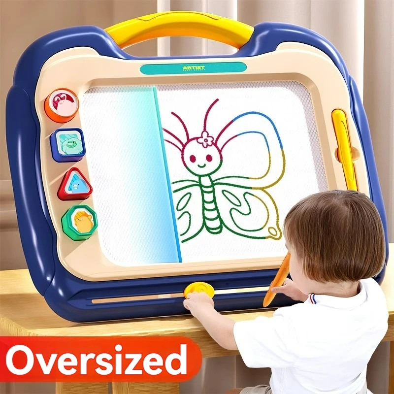 Tablero de dibujo magnético para niños WordPad, tablero de grafiti de Color para bebé, juguetes de dibujo educativos, herramienta de dibujo, regalo para niños