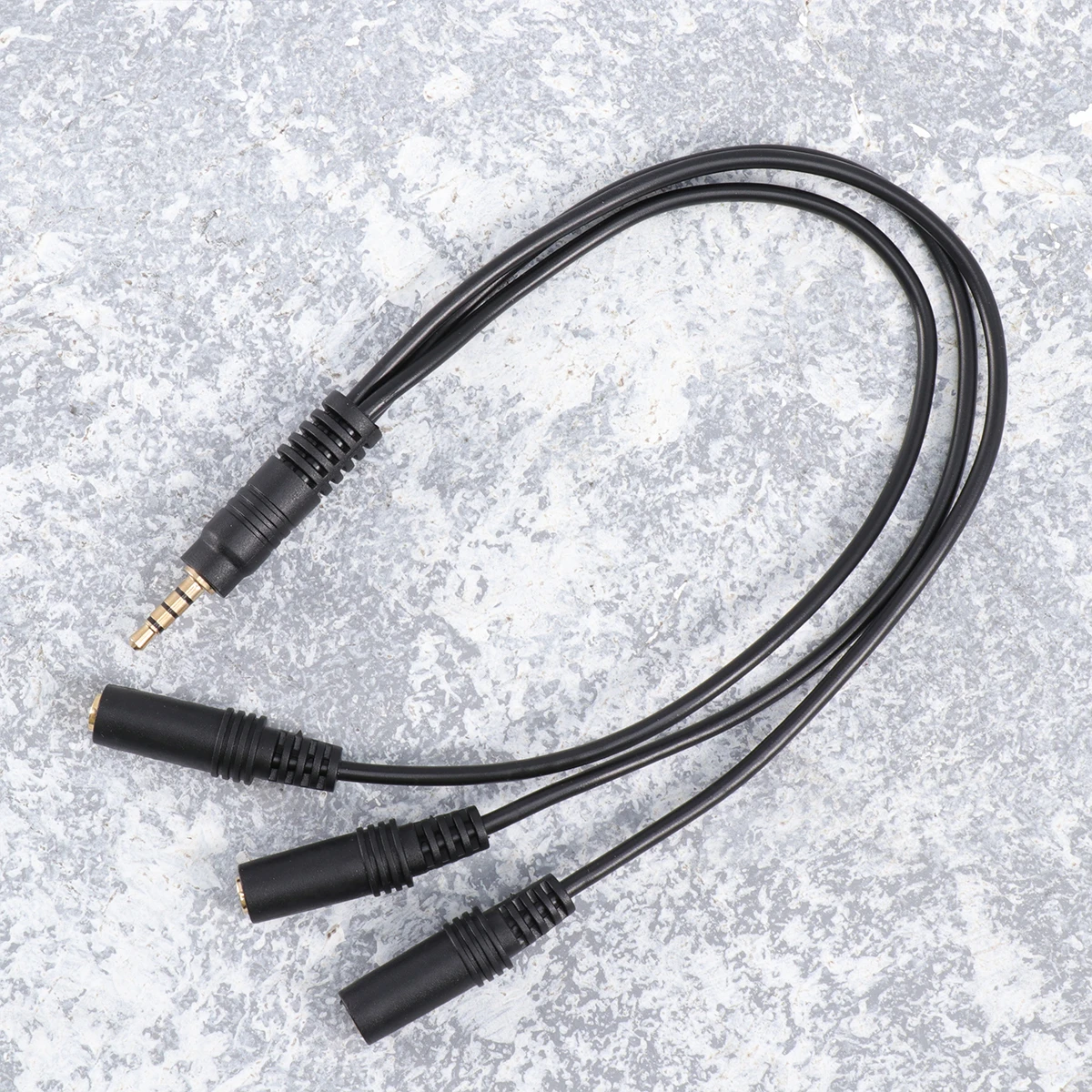 

3.5mm Audio Microphone Cable for Audio Mic Splitter iOS Splitter Cable For Headset Laptops Music Sharing