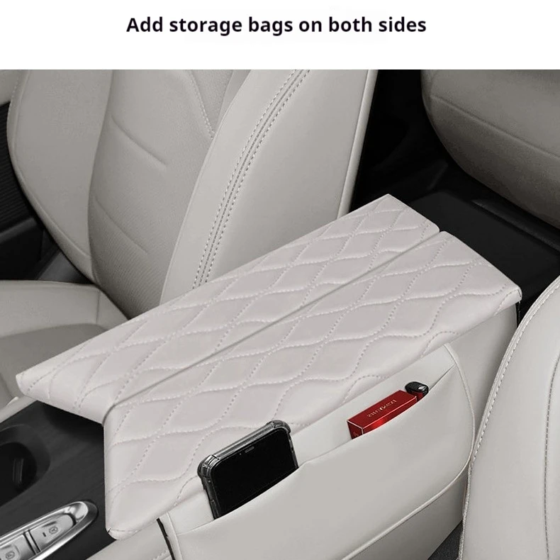 For VOYAH Car Armrest Box Cover Pad Leather Anti-Scratch Dustproof Center Console Cover Cushion Car Interior Accessories