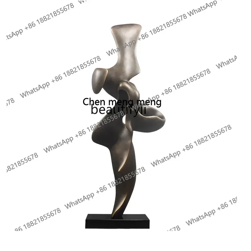 

A182 Sculpture abstract art decoration FRP home furnishing living room ornament floor