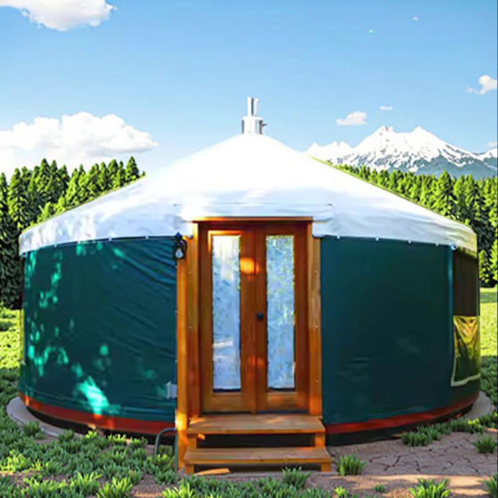 

Customized Outdoor Yurt Tent Waterproof Mongolian Design for Hotel Homestay or Private Use