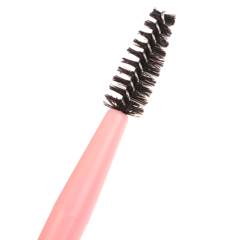 Für die Pflege von Brauen, wiederverwendbares Make-up-Werkzeug, doppelköpfiger Augenbrauenpinsel, Wimpernkamm, Augenbrauen, Wimpernformer, Augenbrauenpinsel