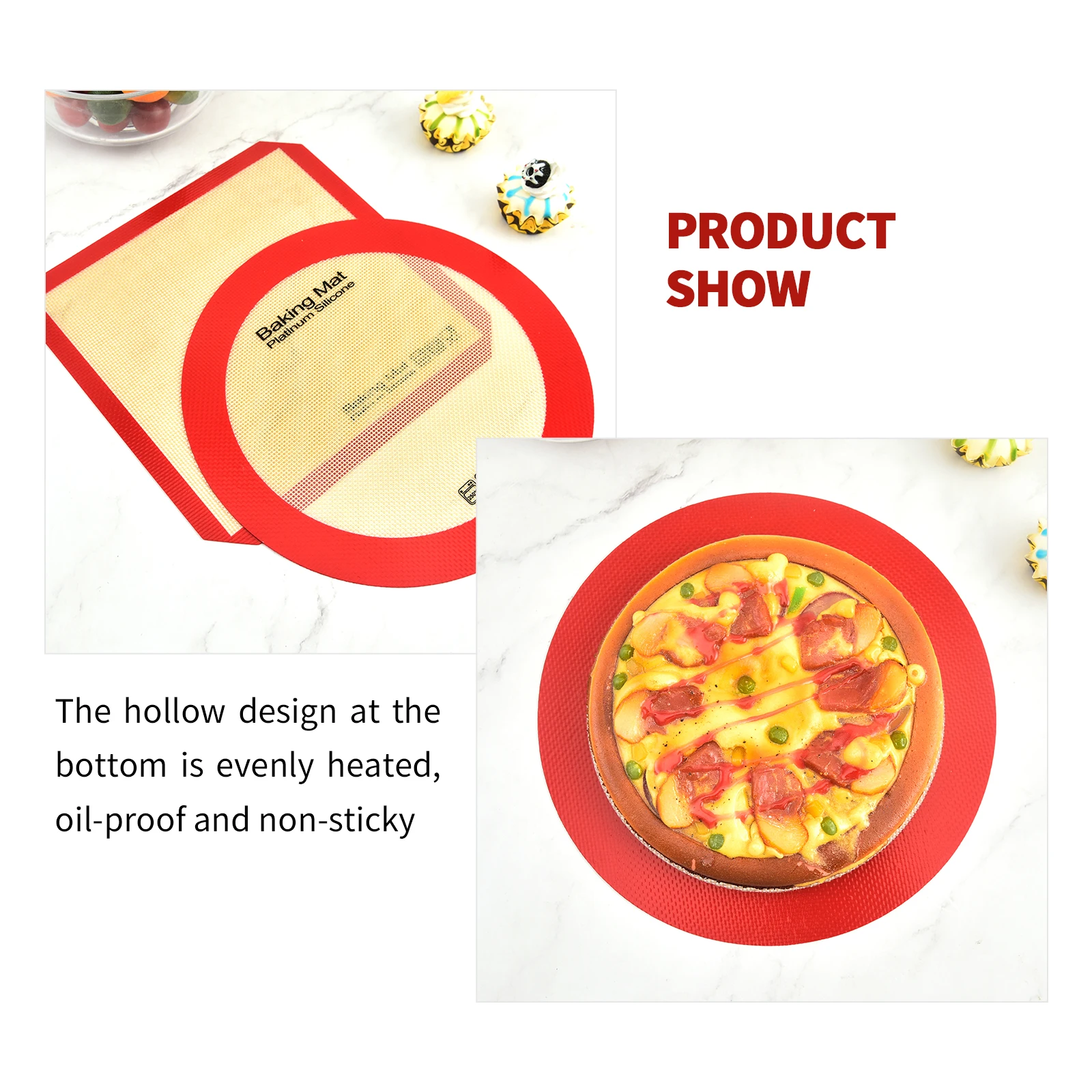 Non-Stick Silicone Baking Mat 4