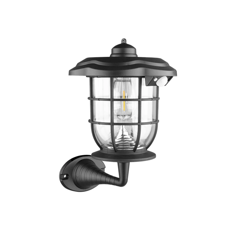 

AC17-Настенные светильники с солнечным датчиком, водонепроницаемые садовые пейзажные светильники для сада, виллы, небольшой декор двора, окружающее освещение