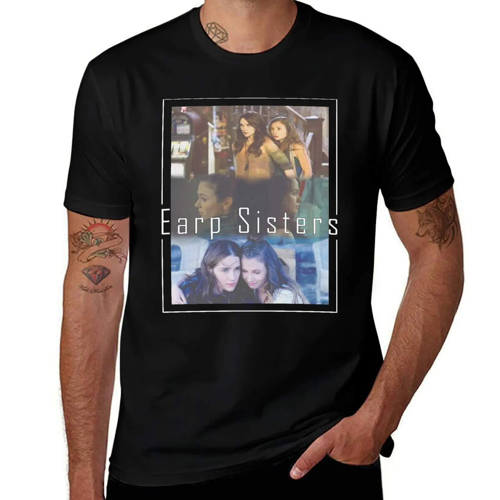 Earp Sisters T-Shirt Plus Size Summer Casual T-Shirt