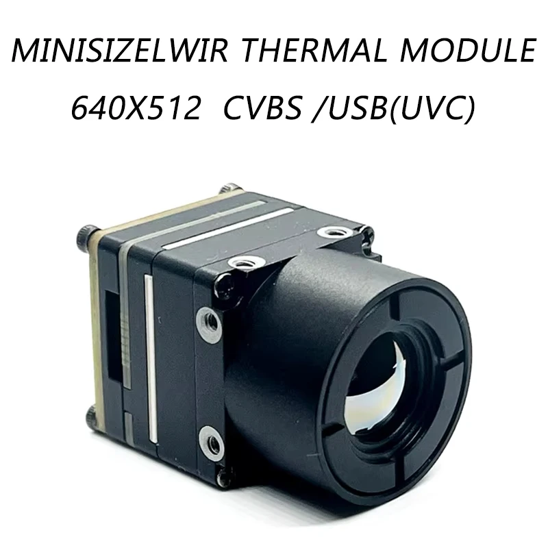 

Miniature 640x512 LWIR Thermal Imager Camera Module,USB-UVC&CVBS Output, 12μm,With Lens,Minisize Uncooled Infrared Imager