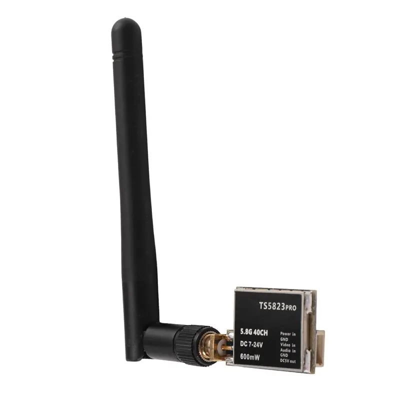 Wireless 5.8G 40CH 600Mw For FPV Video Transmitter VTX Module Featuring 5V BEC Output For FPV Racing Drone Quadcopter RC Systems